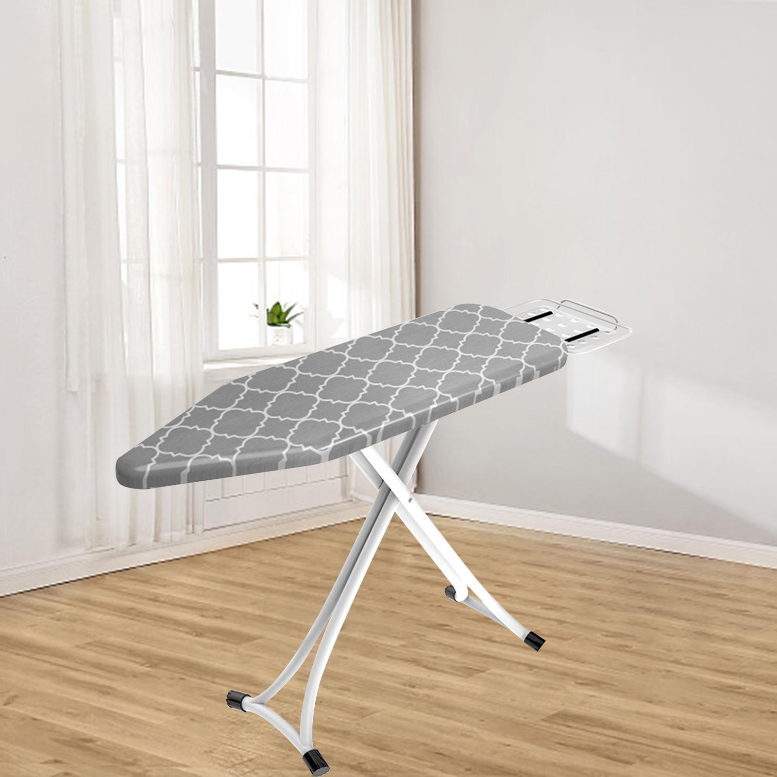 Elastic Ironing Table Cover Protector Resists Scorching 120Cmx41cm Blanket  Pad Heat Insulation Cotton Ironing Board Cover Laundry Supplies , StyleD 